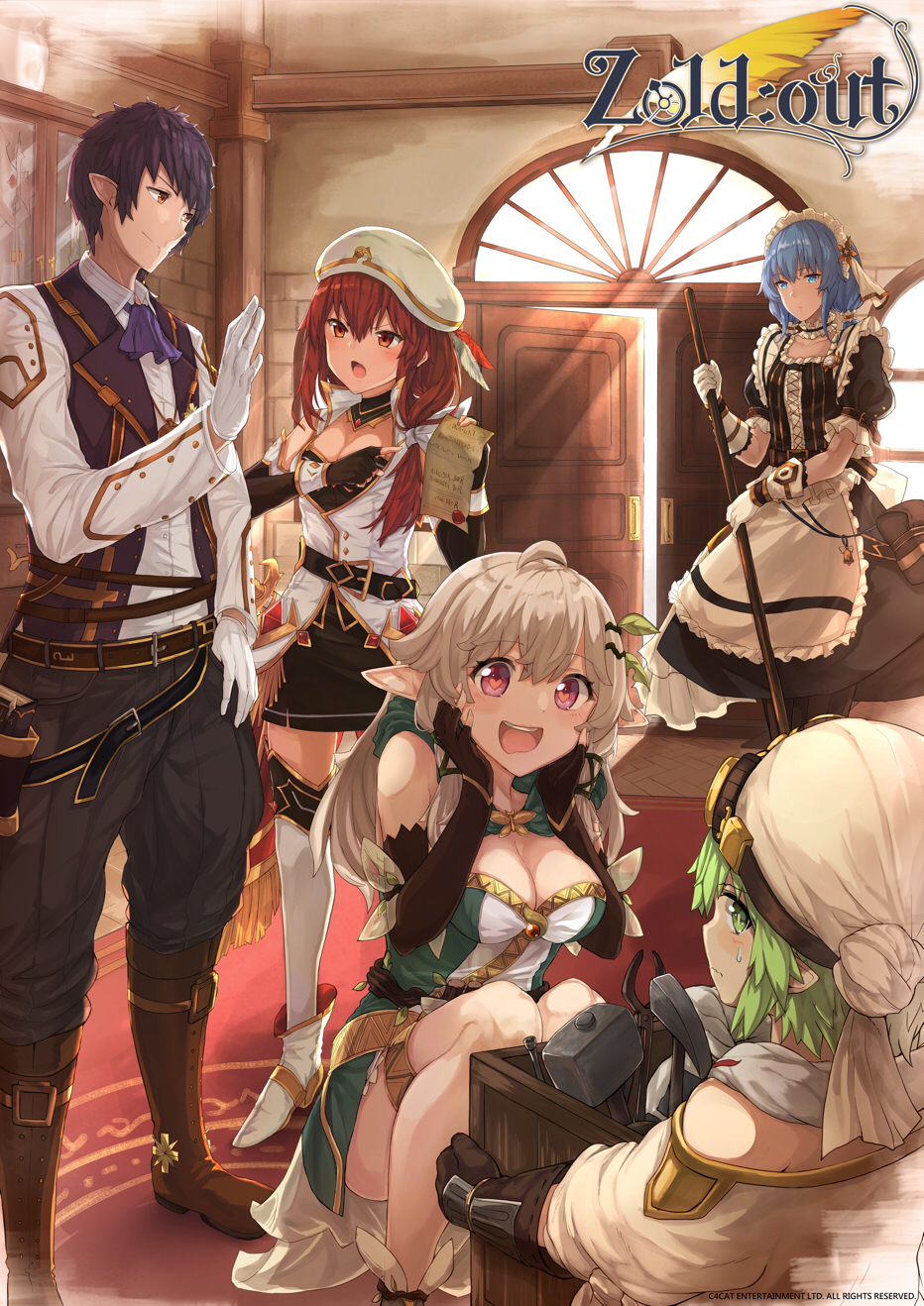 RPG手游新模式《完售物语》轻小说式剧情推进展开！