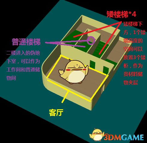 《明日之后》防入侵式景致矮楼建造攻略