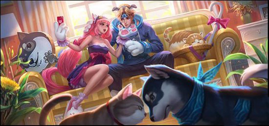 《王者荣耀》猫狗日记技能特效怎么样