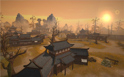 新国风RPG手游《九州飞凰录》原画场景曝光