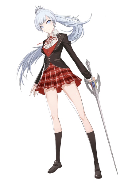 RWBY校服原画赏 为了拯救树不子，少女们决定成为偶像？