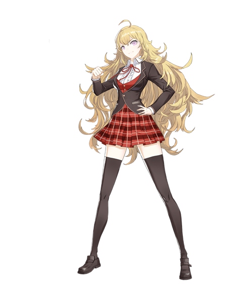 RWBY校服原画赏 为了拯救树不子，少女们决定成为偶像？