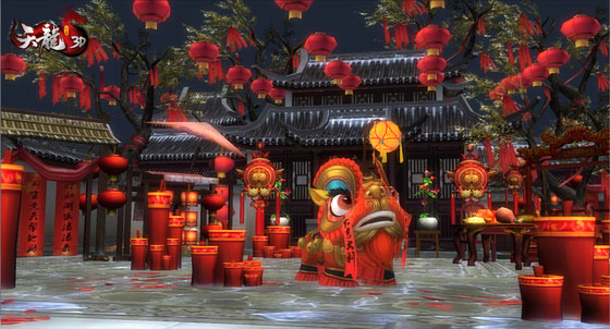 《天龙3D》史上最强放利：橙色伙伴、永久时装大放送！