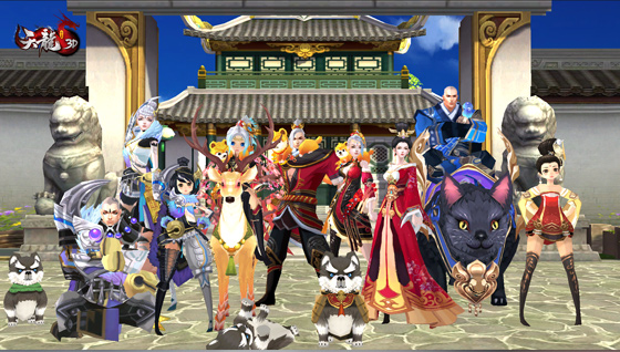 《天龙3D》史上最强放利：橙色伙伴、永久时装大放送！