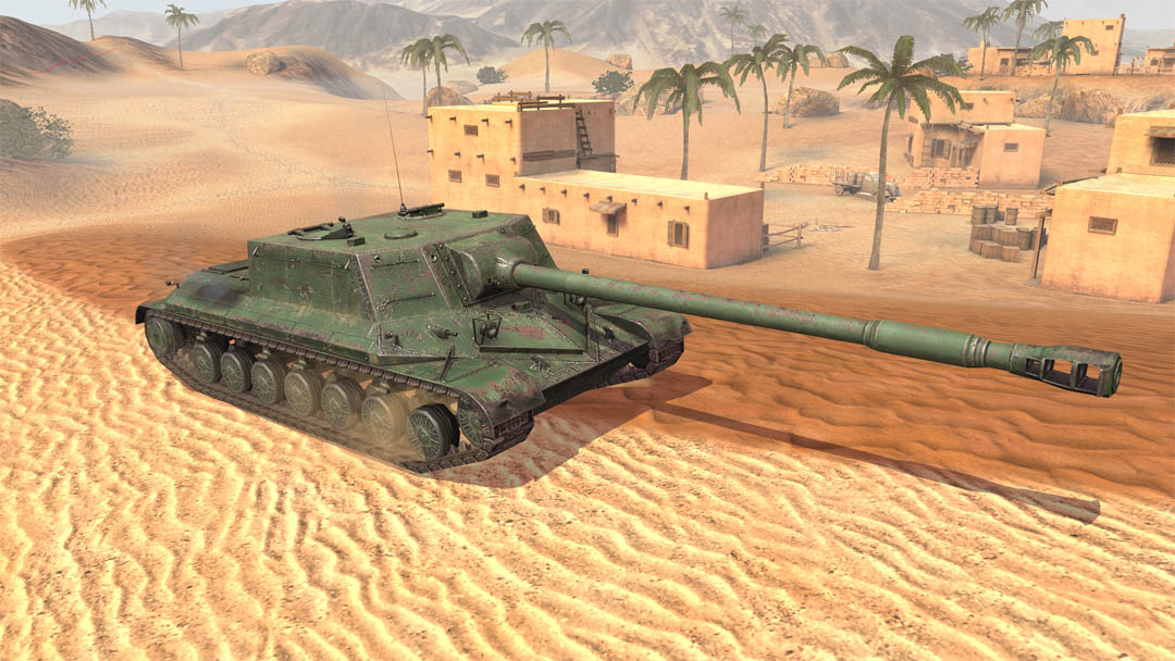 新车加入《坦克世界闪击战》　C系TD重火力来袭！