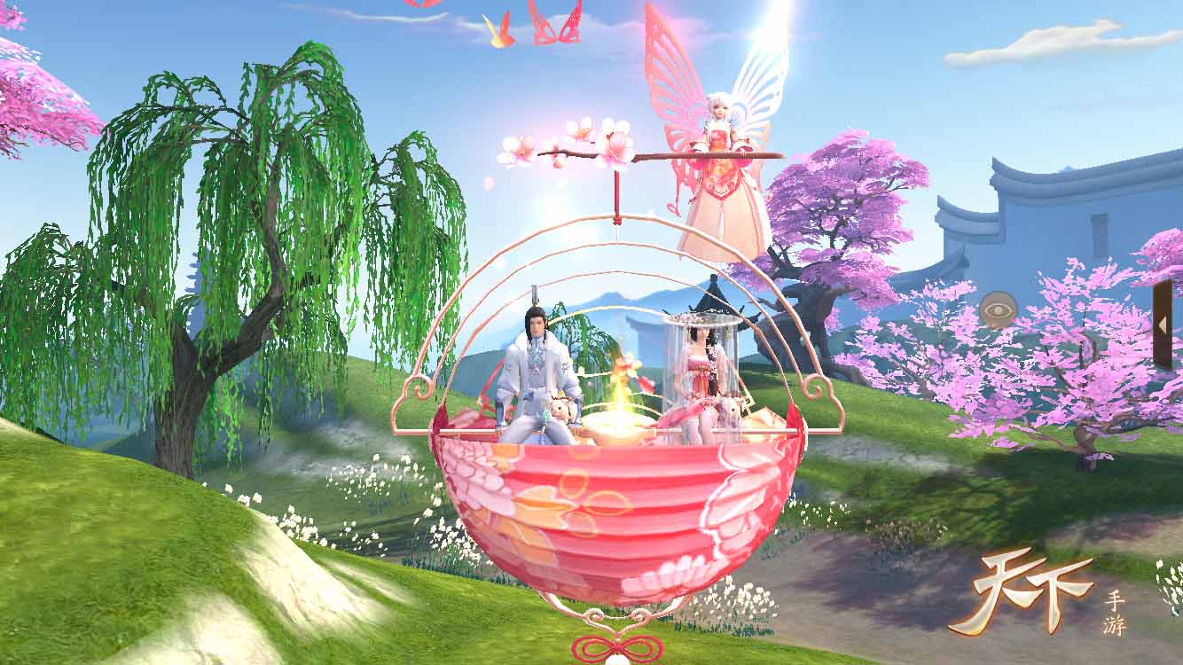 为卿种下满园花，执子之手览天下！《天下》手游告白神器“种玫瑰”活动来袭！