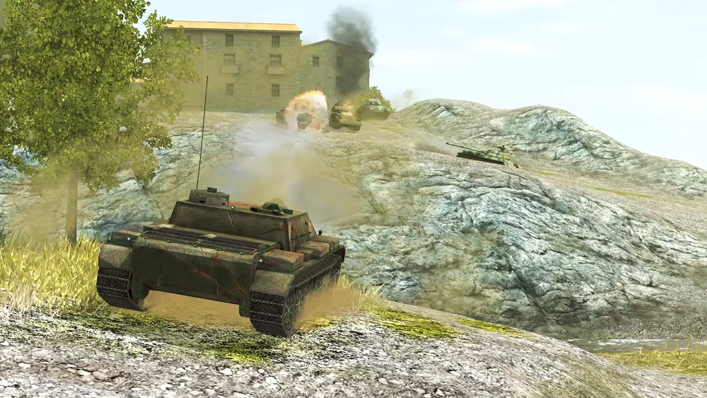 赤色阵营添猛将 《坦克世界闪击战》C系坦歼科技线实装！
