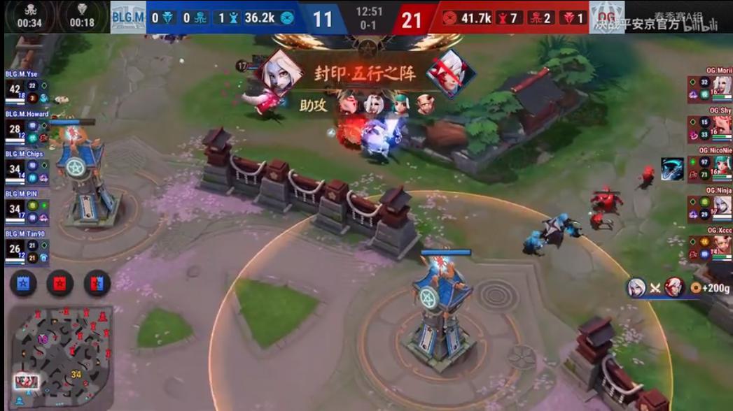 OPL春季赛第1周战况回顾——OG上演莽夫打法，OMG力克TOT