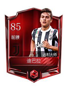 《FIFA足球世界》迪巴拉属性图鉴