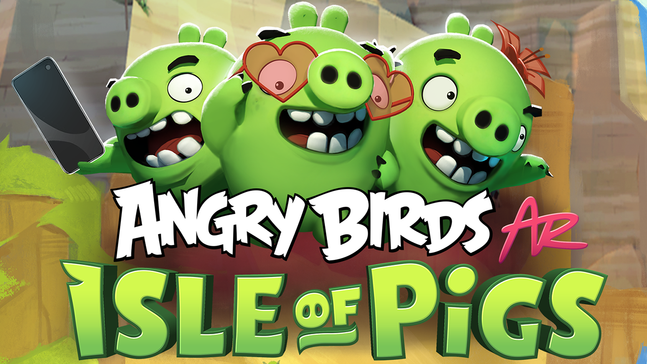 GDC：《愤怒的小鸟AR：猪岛》公布 大家再一起打绿猪吧