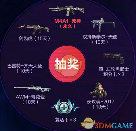 《CF手游》战火重燃版本签到礼包