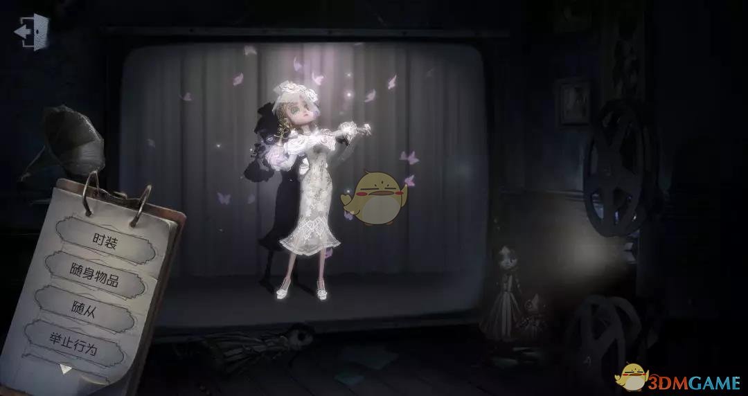 《第五人格》调香师玫瑰之下时装游戏内展示