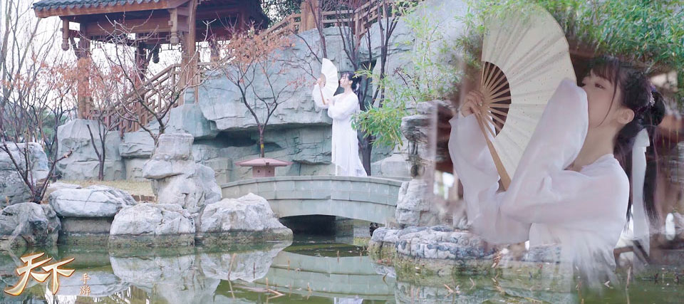 烈日逐星落，百步飞扬弓！《天下》手游翎羽同人曲上线！