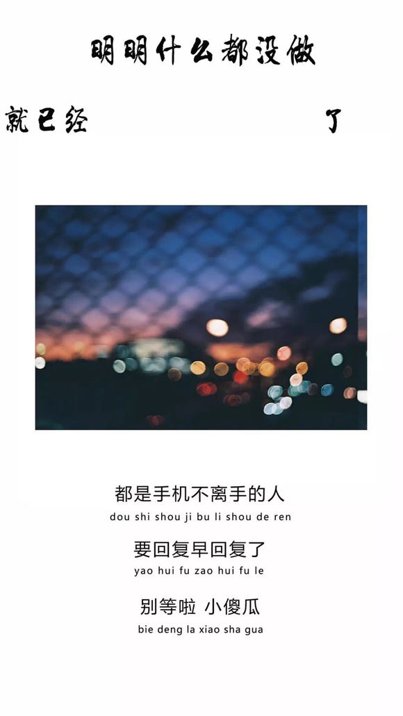 抖音为什么要努力因为假如有一天我没到场时没人敢动筷子壁纸