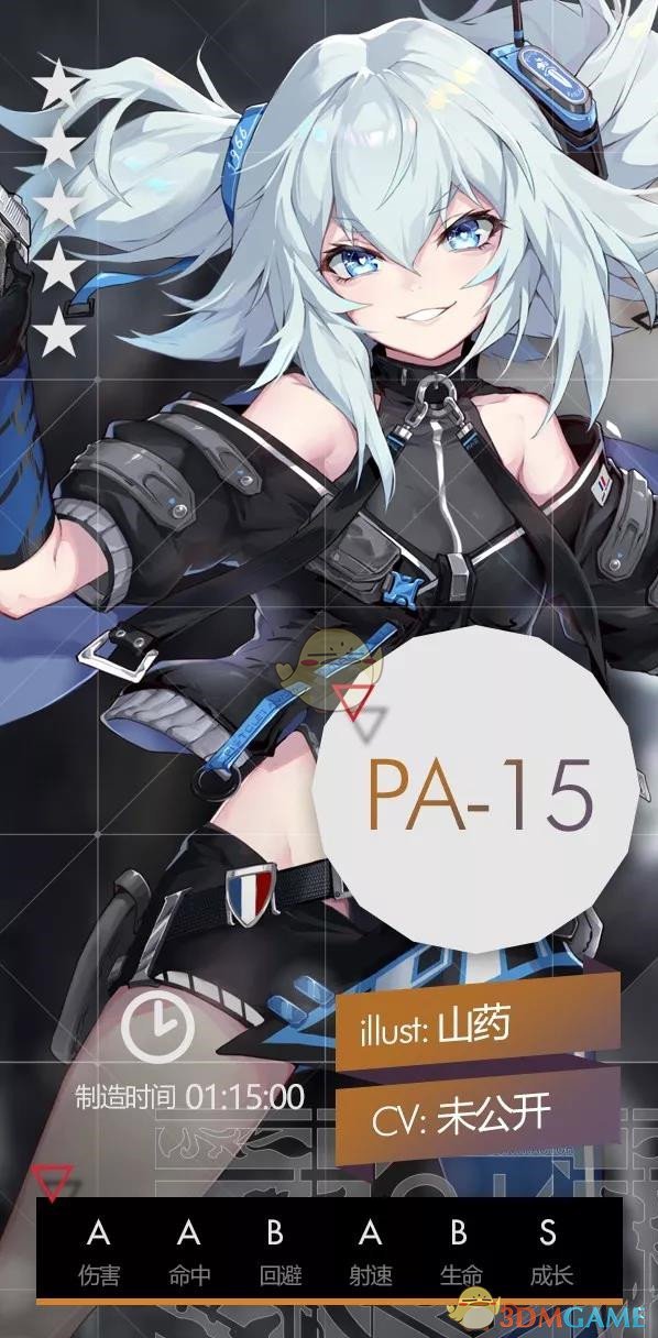 《少女前线》PA-15角色设定介绍