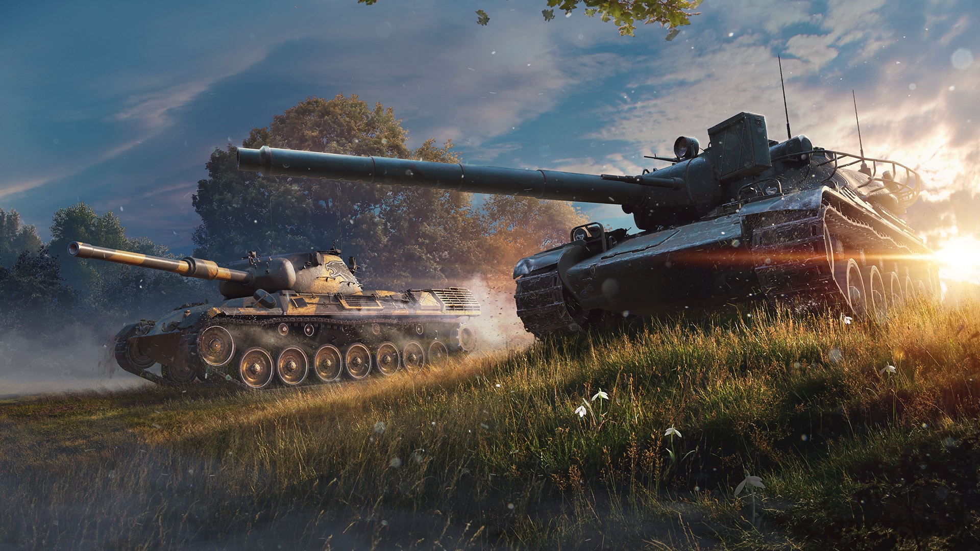 《坦克世界闪击战》F系虎王M449、AMX 30原型车重装上线！