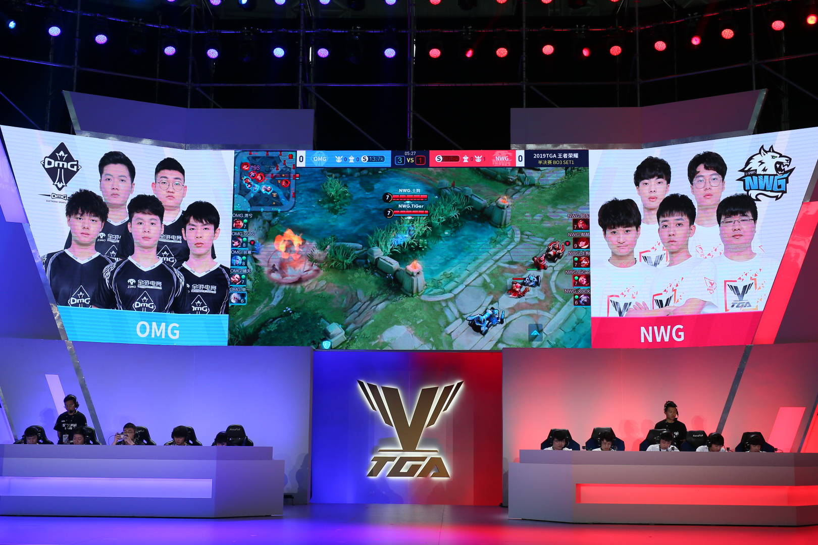 TGA2019四月月赛《王者荣耀》战报  NWG绝地翻盘胜HC