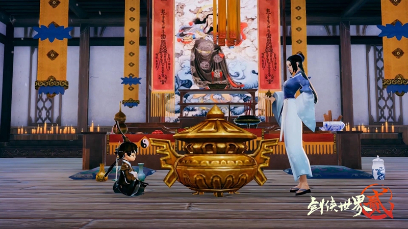 江湖百业 《剑侠世界2》手游全新生活玩法曝光