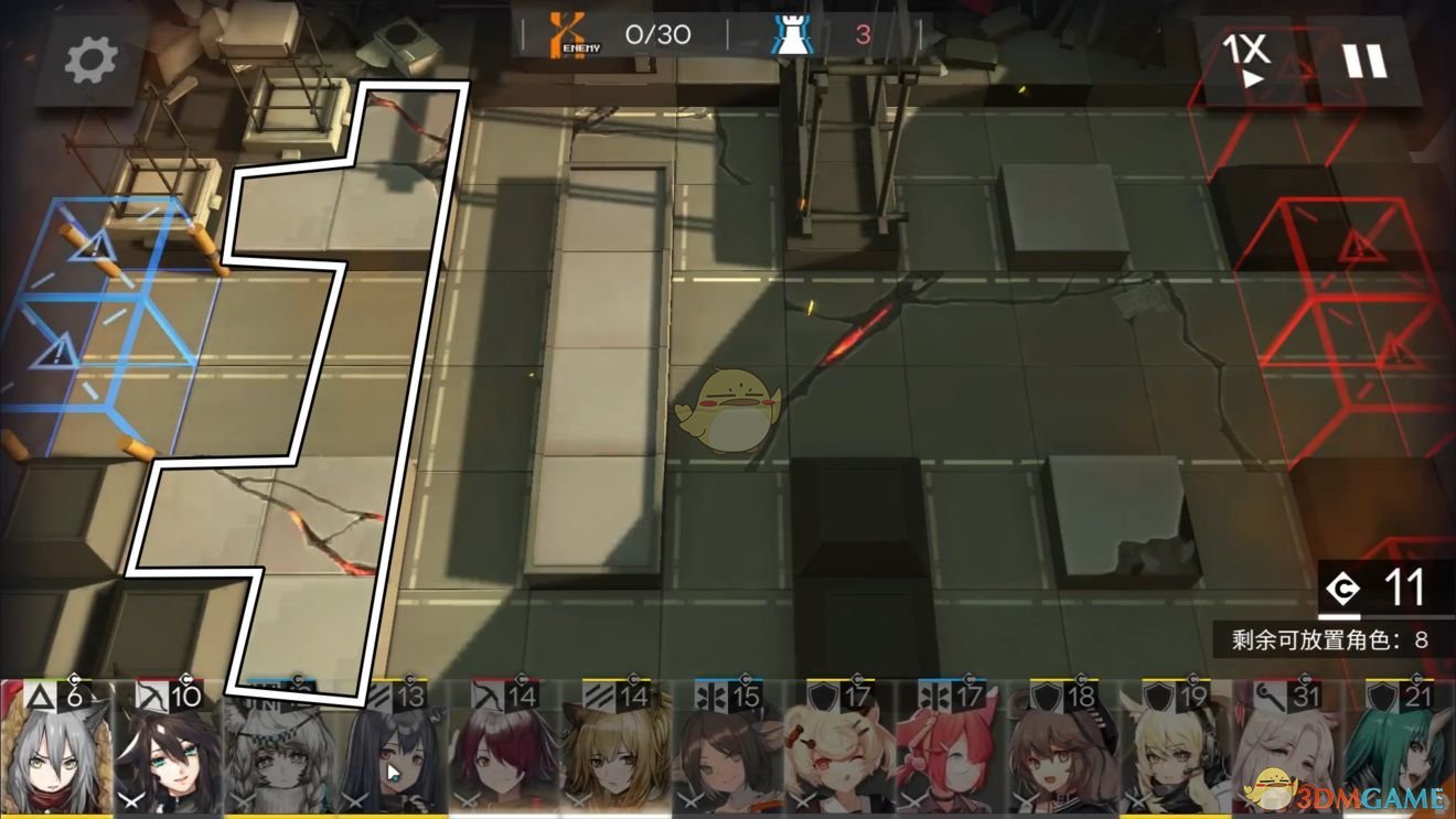 《明日方舟》4-8三星攻略