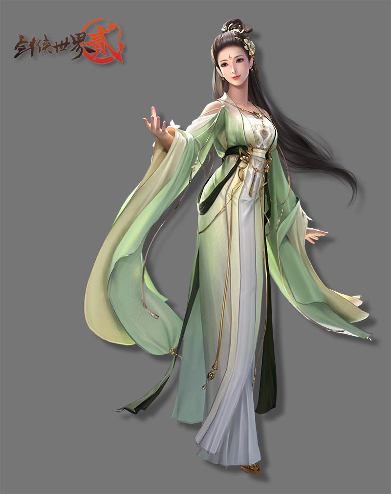 风华倾国 《剑侠世界2》手游全新外装设定曝光