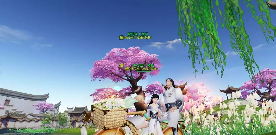 疯狂暗示ing！《天下》手游中这样甜的情缘缘，请给我也来一打！