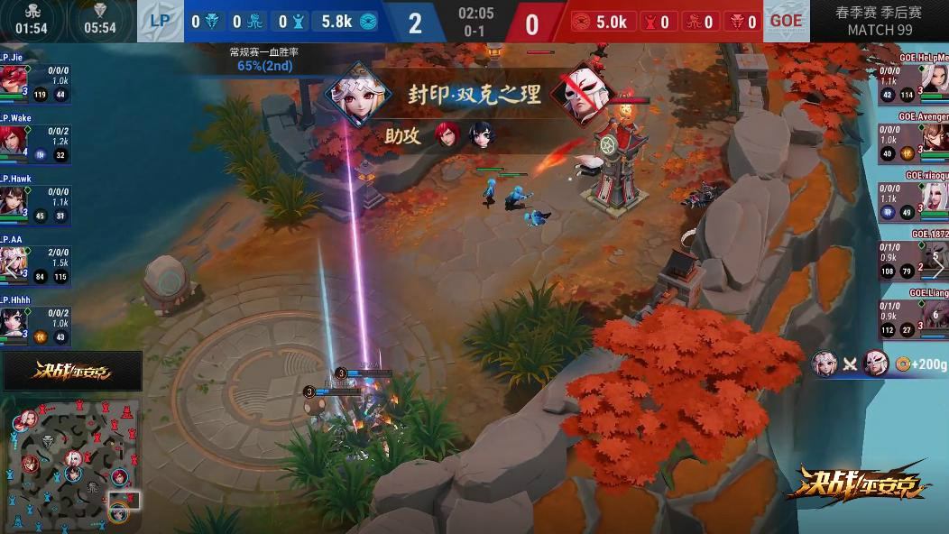 强强对决硝烟四起 OPL春季赛八进四战况回顾