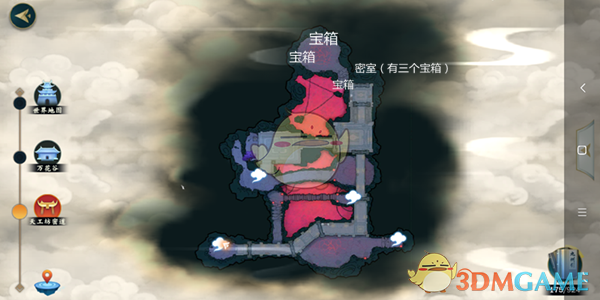 《剑网3：指尖江湖》万花谷天工坊密道宝箱一览