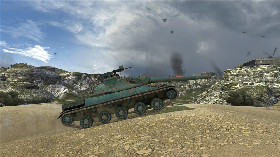 头顶煤气罐？《坦克世界闪击战》热情枪骑“AMX 30B”登陆！