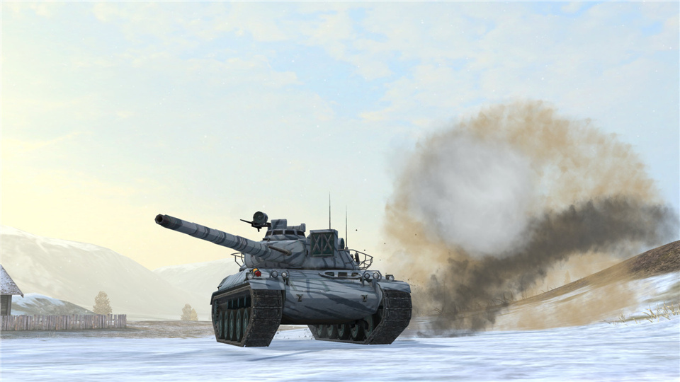 头顶煤气罐？《坦克世界闪击战》热情枪骑“AMX 30B”登陆！