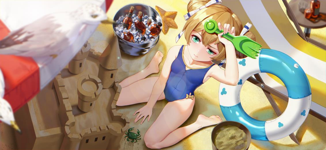 七夕快乐《姬魔恋战纪》沙滩乐园成熟的小孩