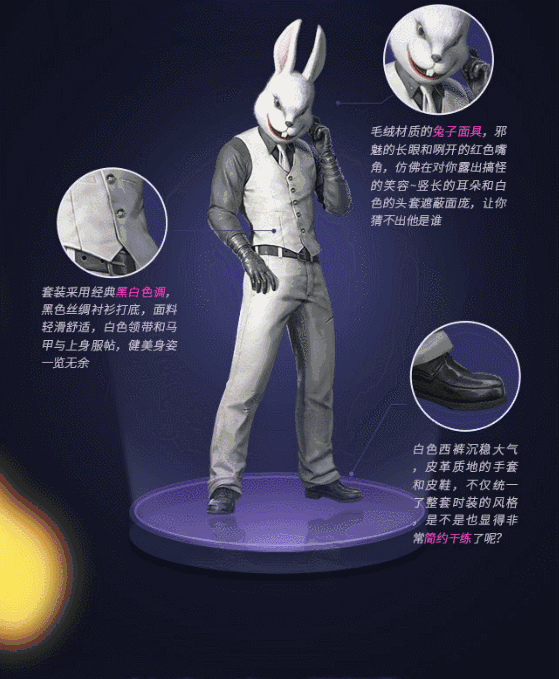 《和平精英》狂欢兔套装获取方式