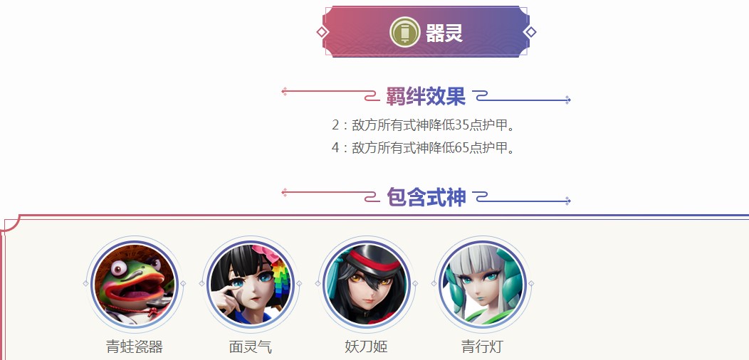 《阴阳师智走棋》自走棋模式羁绊效果大全