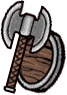 《失落城堡》武器图鉴-铁质手斧（剑盾）