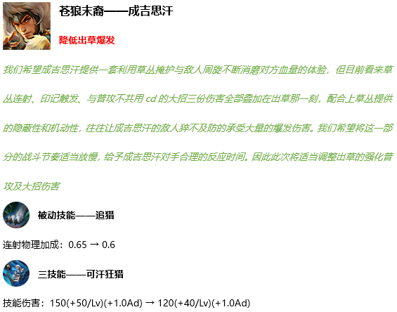 《王者荣耀》11月12日正式服更新公告