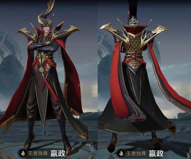 《王者荣耀》嬴政重做模型一览