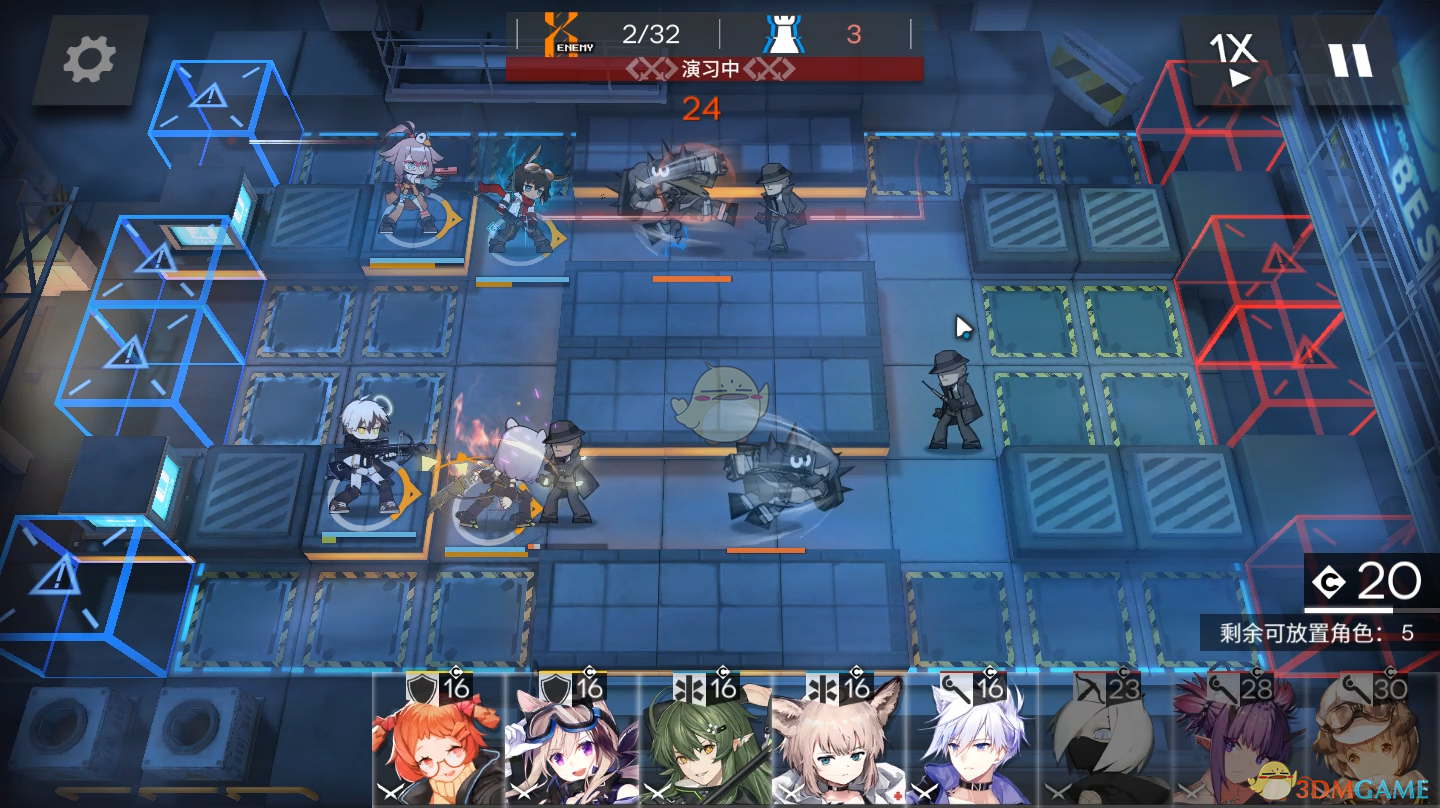 《明日方舟》「喧闹法则」CB-5通关攻略