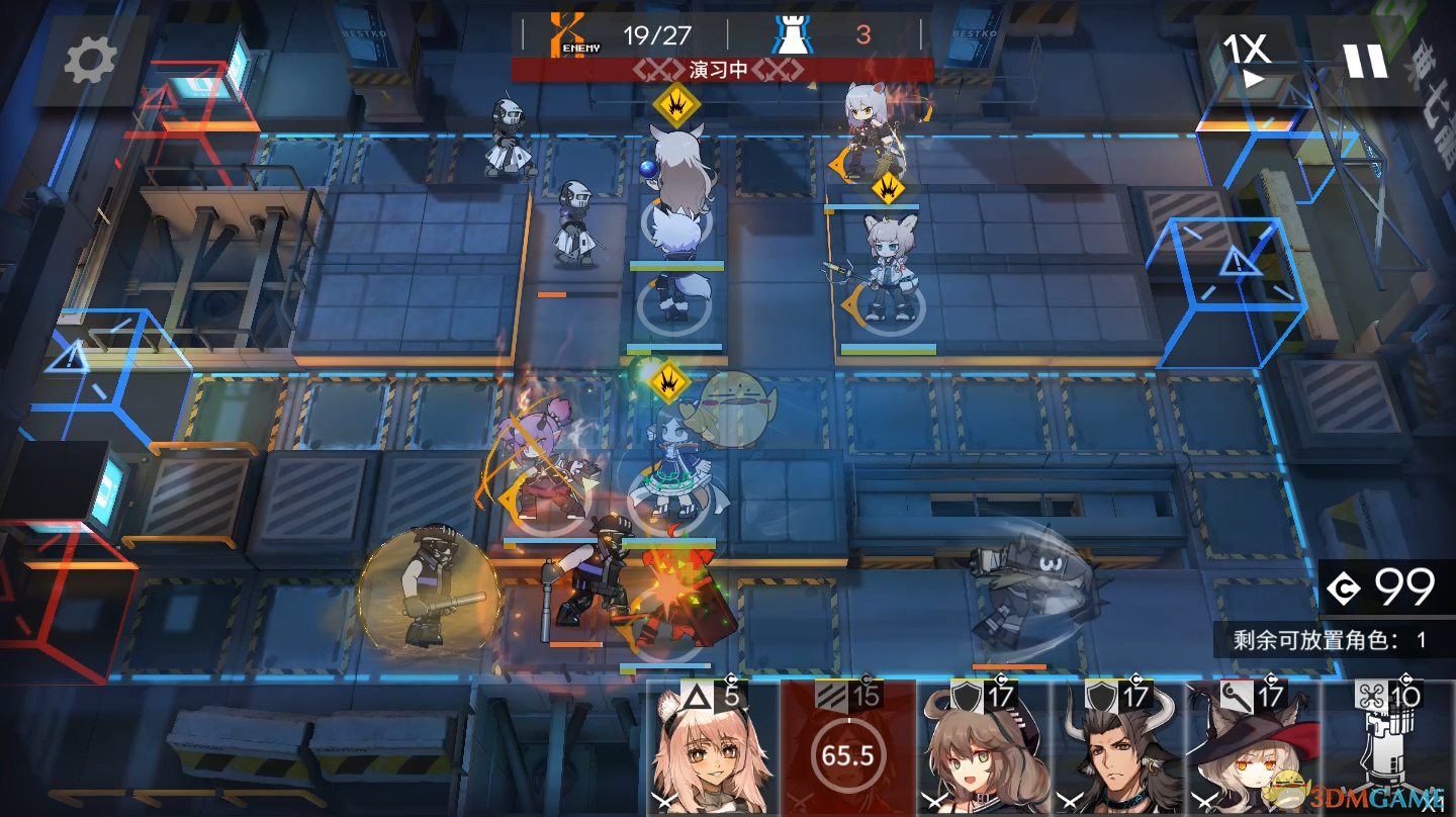 《明日方舟》「喧闹法则」CB-8通关攻略