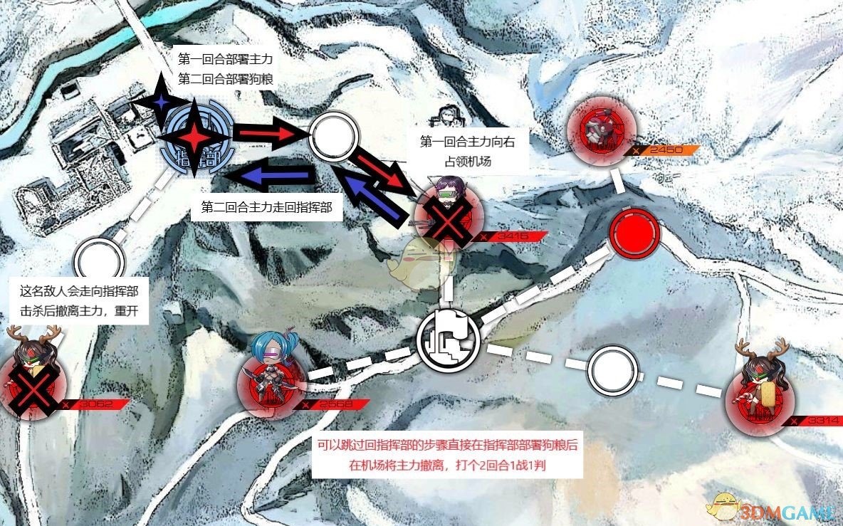 《少女前线》「雪夜杀礼异想曲」第二关通关攻略