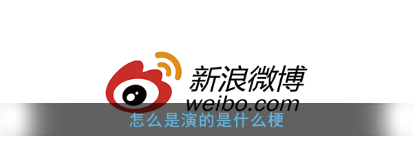 怎么是演的是什么梗？
