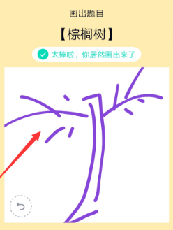 《QQ》画图红包棕榈树简笔画