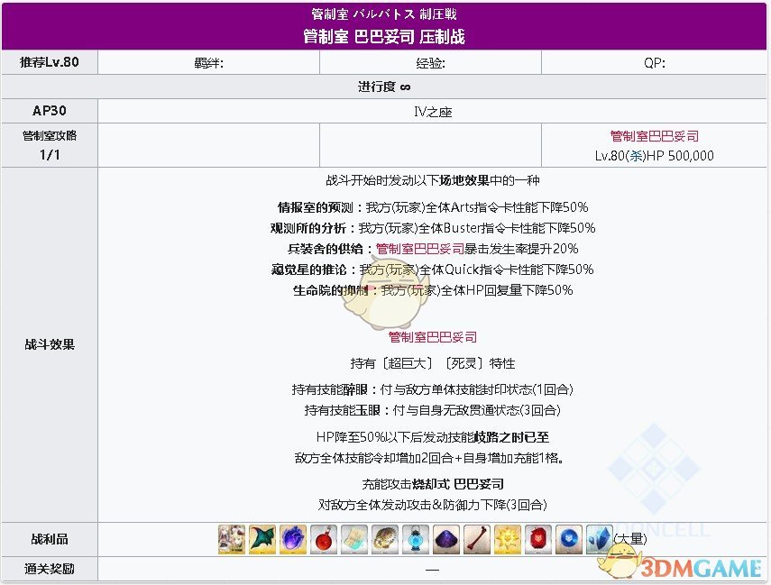 《FGO》淑女莱妮丝事件簿巴巴托斯压制战水黑贞/机龙娘阵容速刷攻略