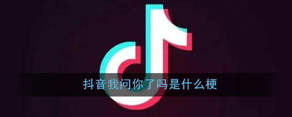 抖音我问你了吗是什么梗