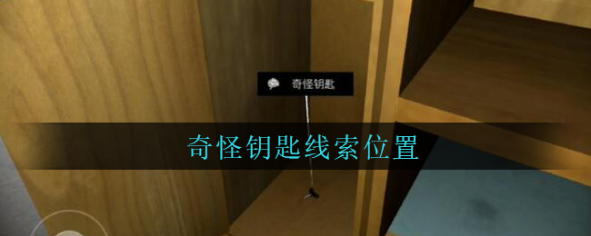 《孙美琪疑案：王勇》四级线索——奇怪钥匙