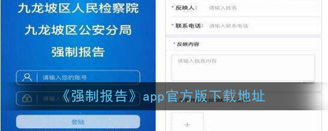 《强制报告》app官方版下载地址