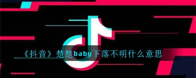 《抖音》楚楚baby下落不明什么意思