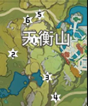 《原神》天衡山岩神瞳位置一览