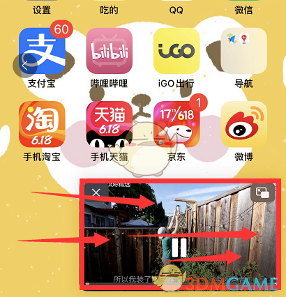 《哔哩哔哩》iOS14画中画使用教程