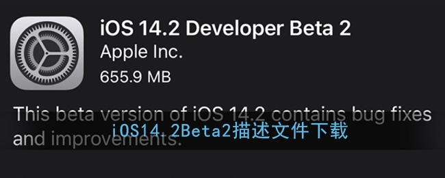 iOS14.2Beta2描述文件下载