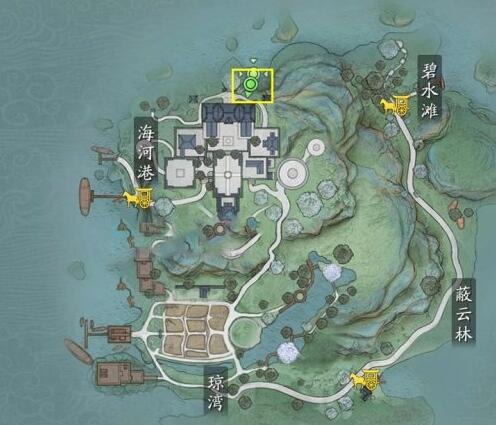 《天涯明月刀手游》大黄鱼位置一览