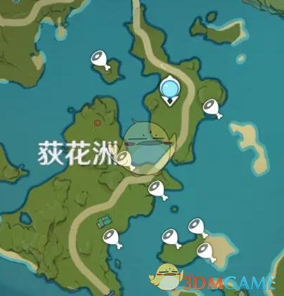 《原神》鳅鳅宝玉刷新位置一览